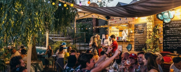 soirée dans une guinguette